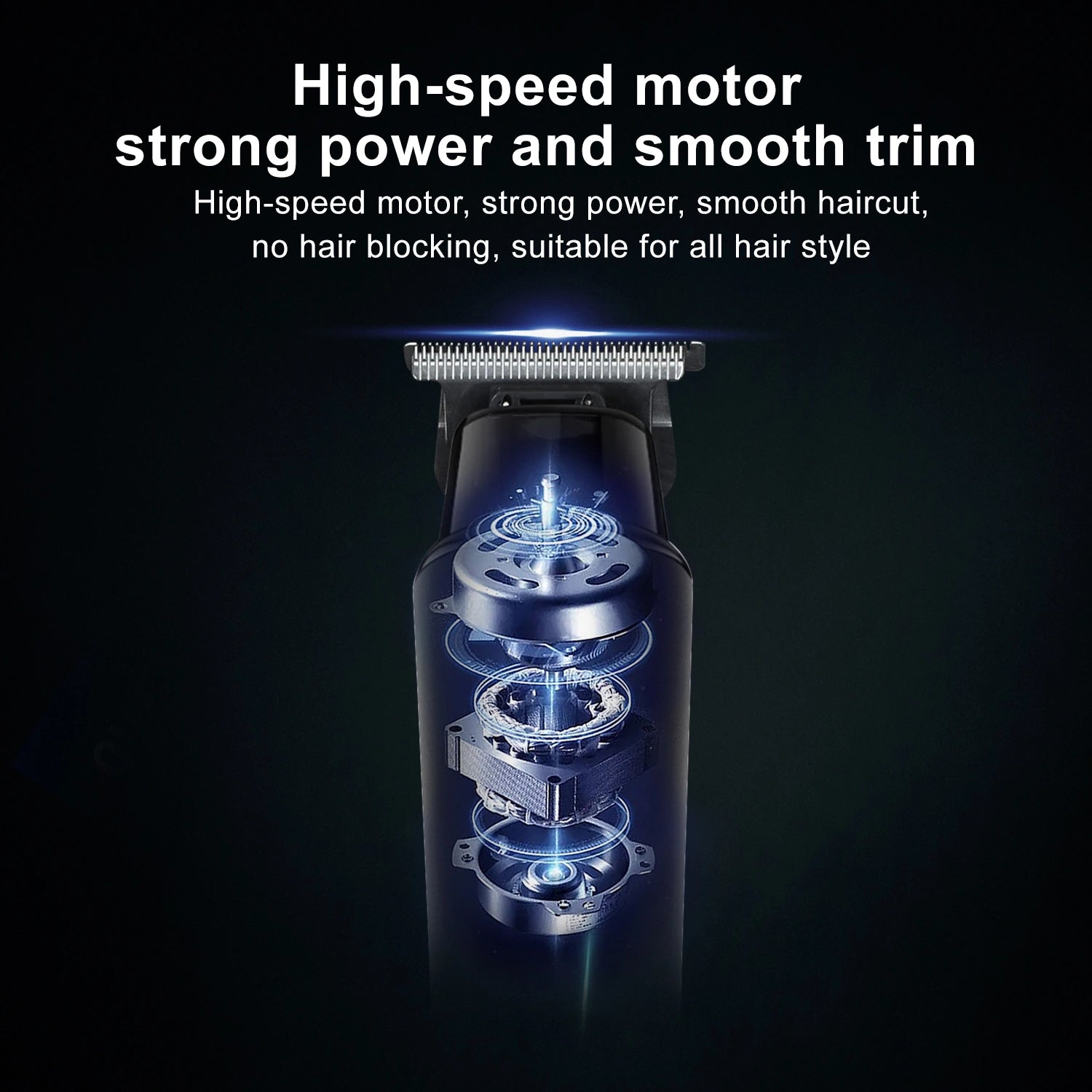 VGR V-937 Hair Trimmer For Men, Black