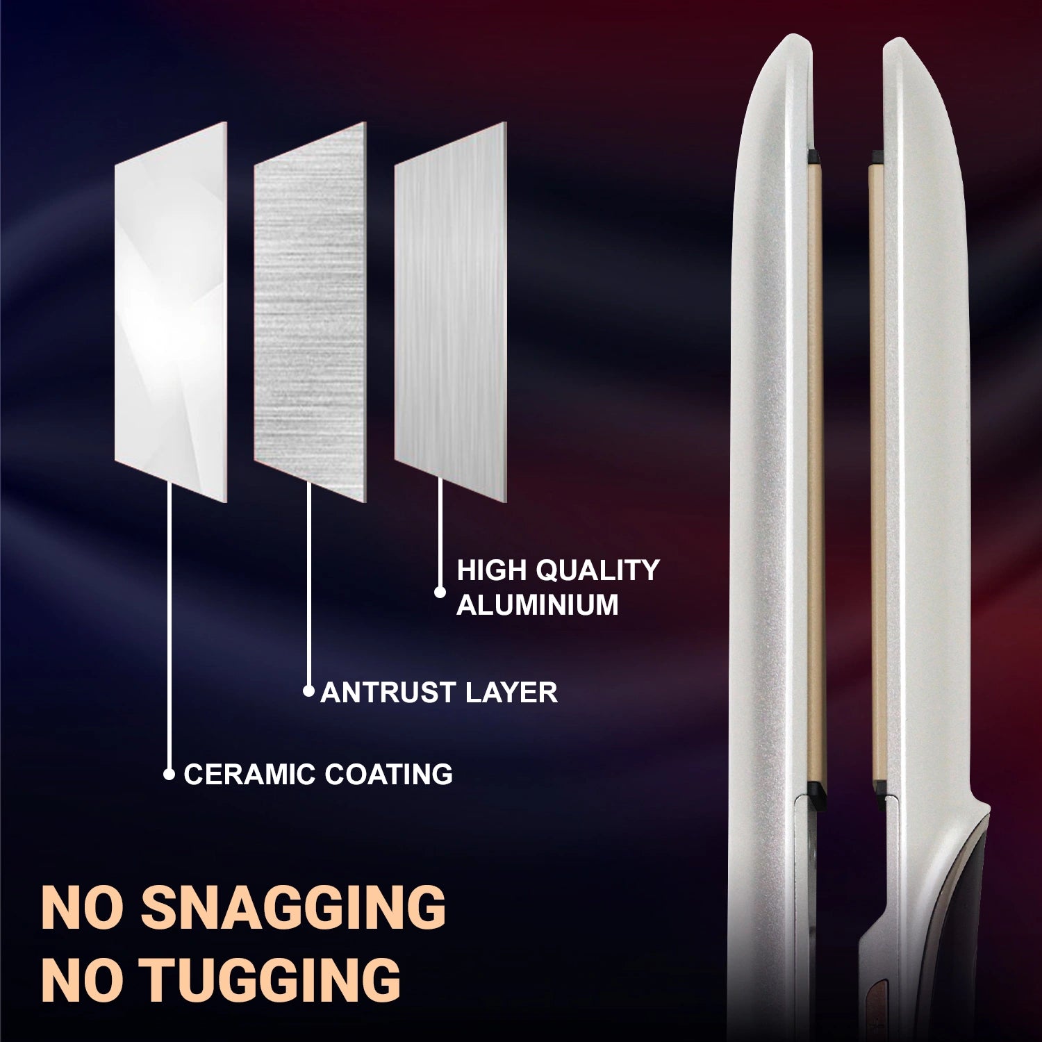 VGR V-509 Hair Straightener For Women