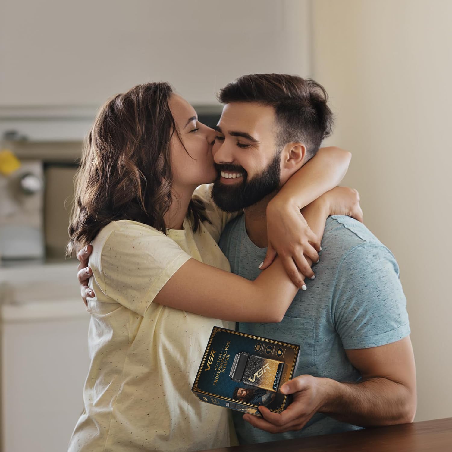 VGR V-374 Professional Foil Shaver | Super Trim Series | Cordless, Dual Foil, 150-Min Runtime