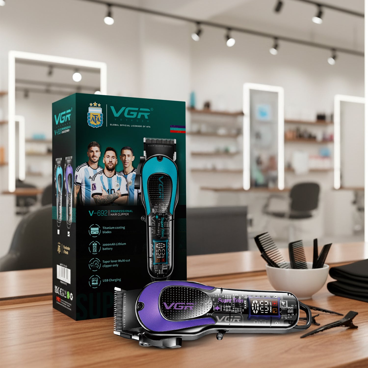 VGR V-692 Professional Hair Clipper