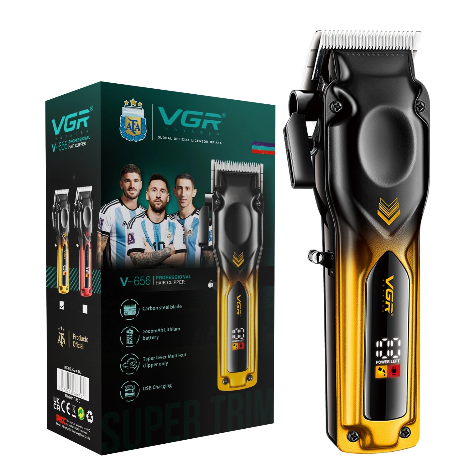 VGR V-656 Professional Hair Clipper