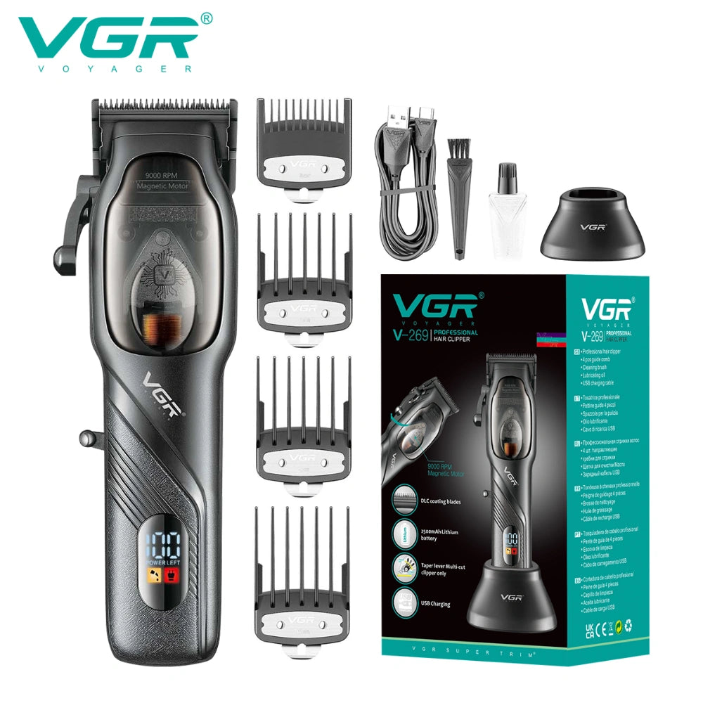 VGR V-269 Professional Hair Clipper For Men