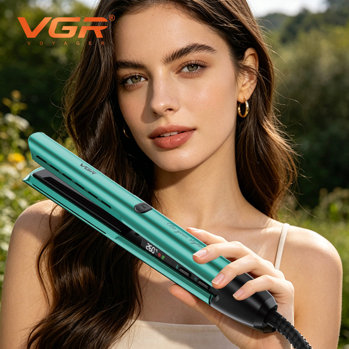 VGR V-553 Professional Hair Straightener for Women & Salon