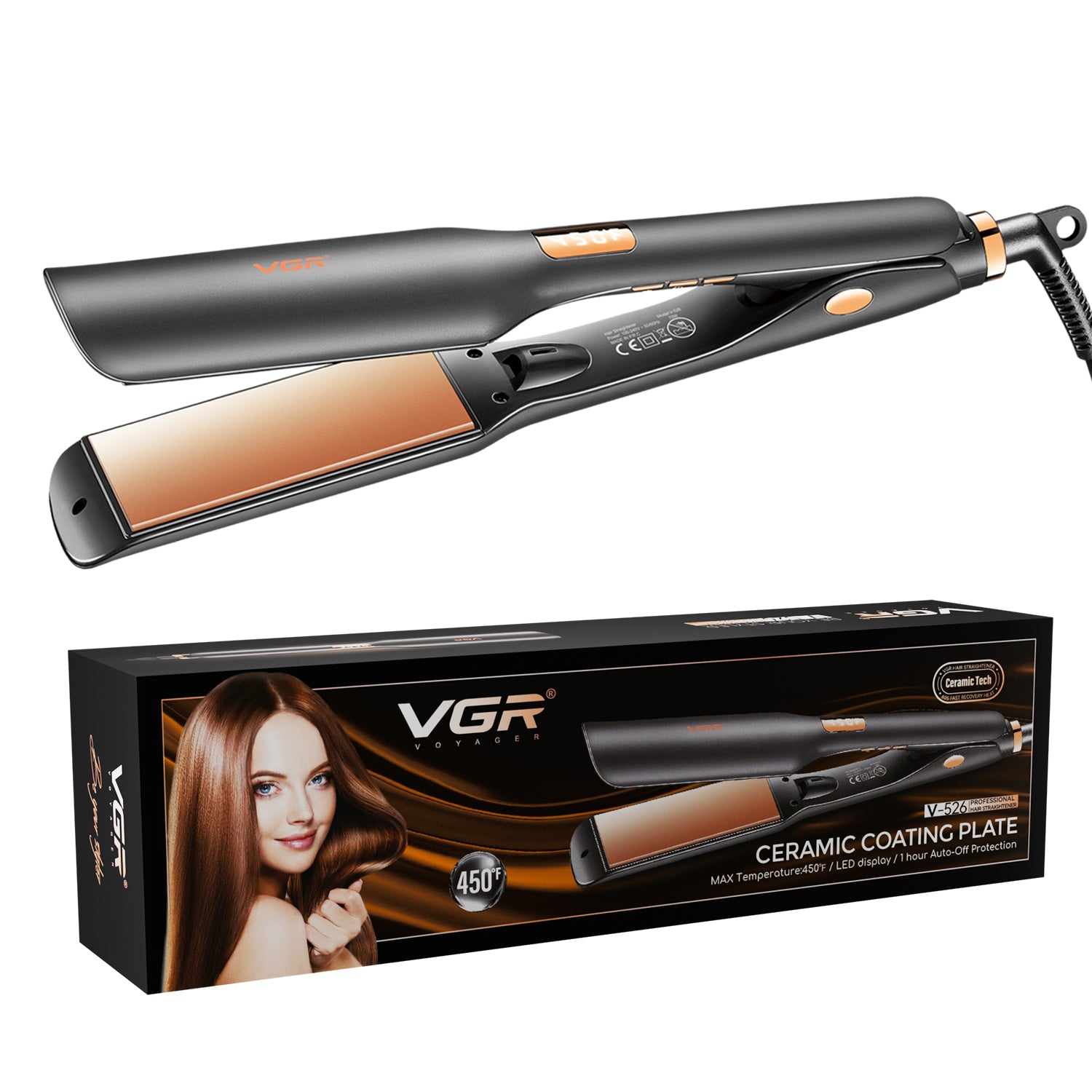 VGR V-526 Professional Hair Straightener
