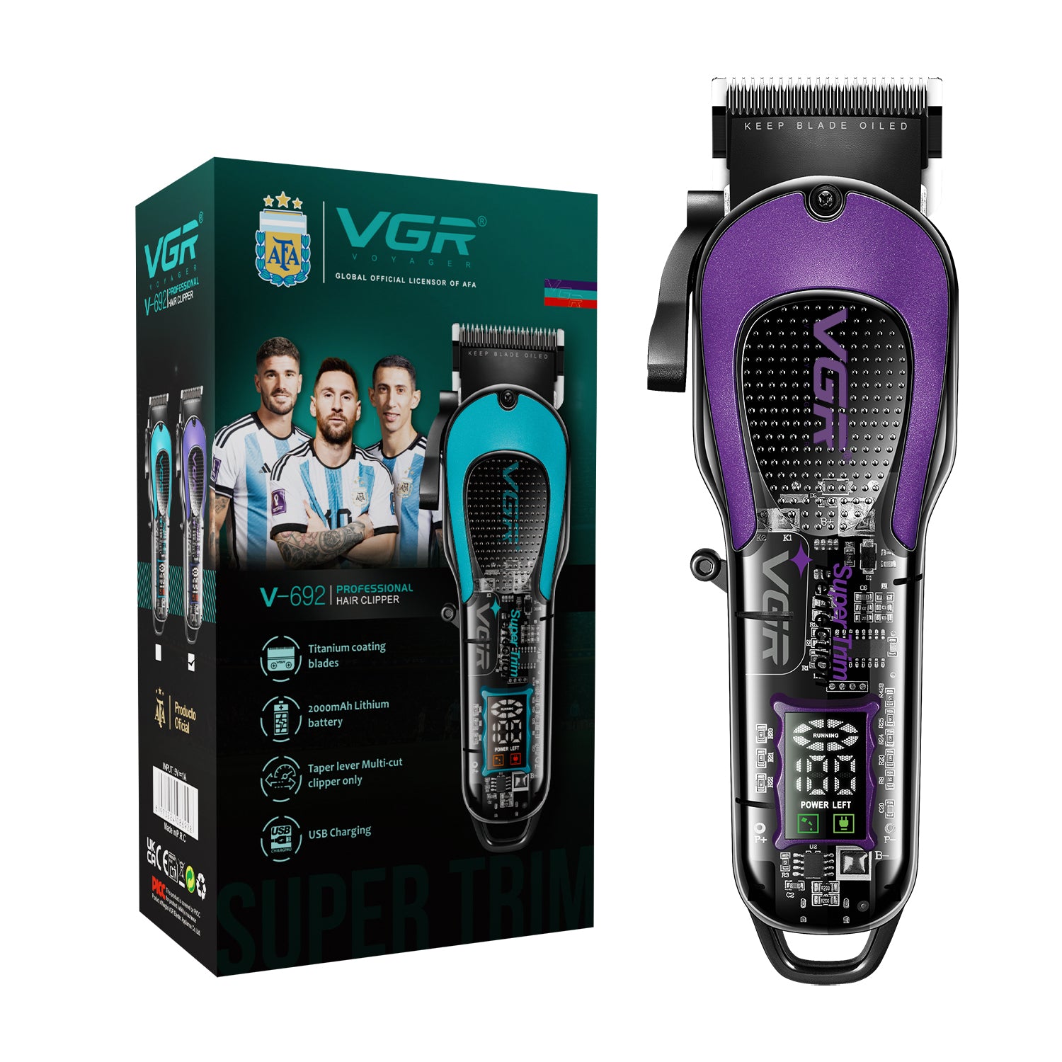 VGR V-692 Professional Hair Clipper