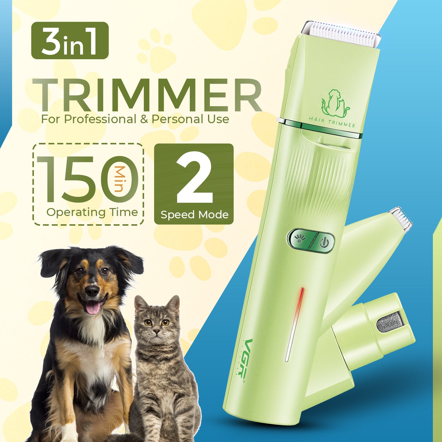 VGR V-219 Professional Pet Trimmer