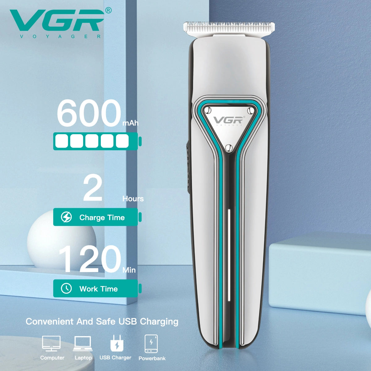 VGR V-008 Hair Trimmer For Men