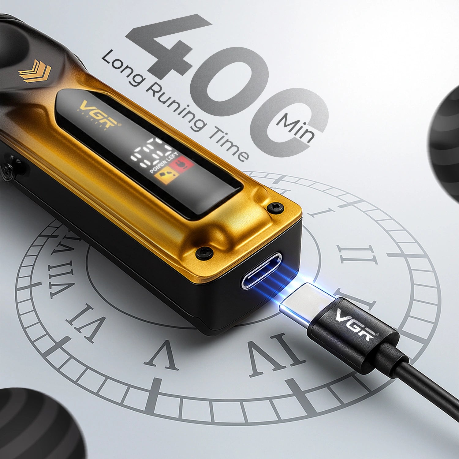 VGR V-656 Professional Hair Clipper