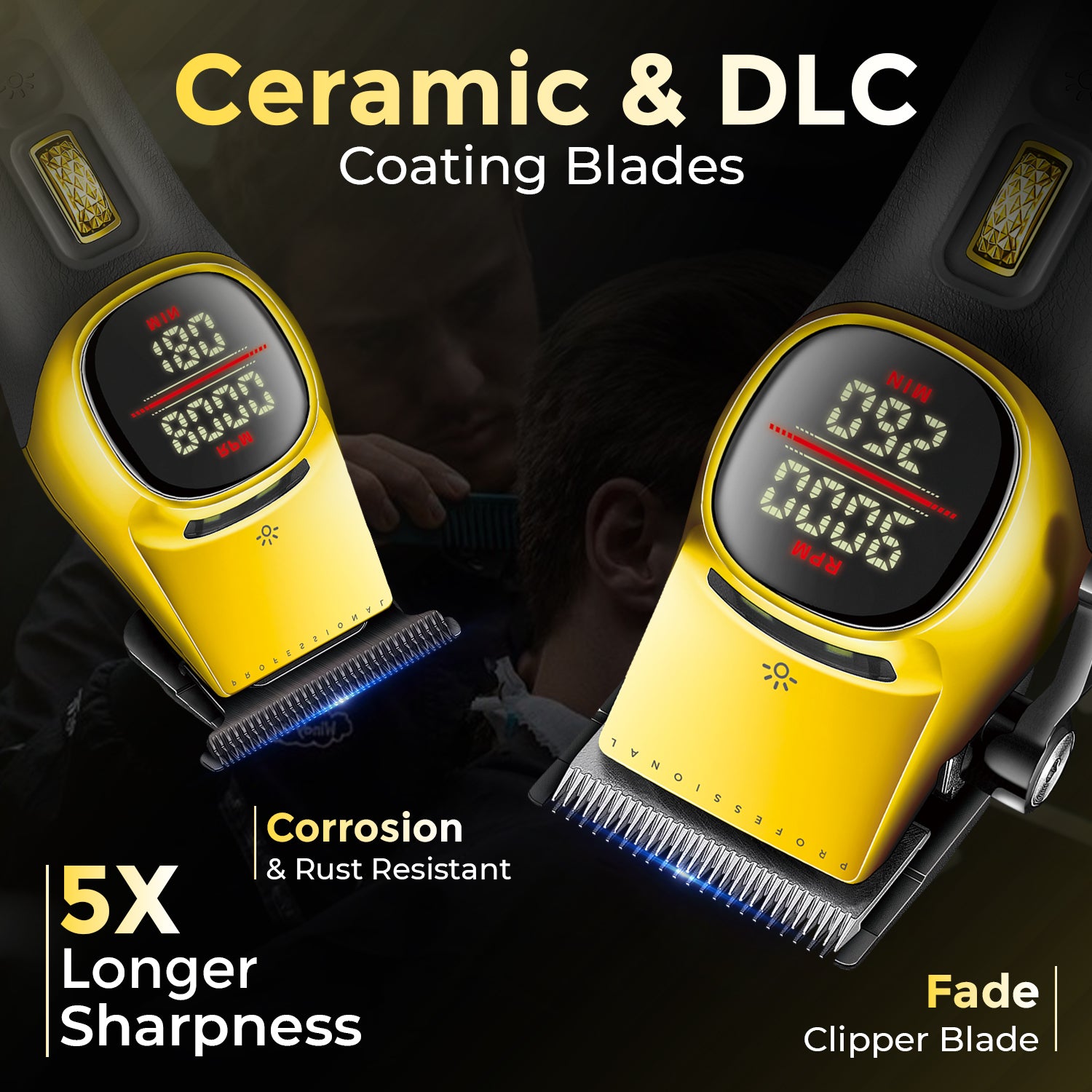 VGR V-885 S2 Rotafinity Pro 2 in 1 Barber Set