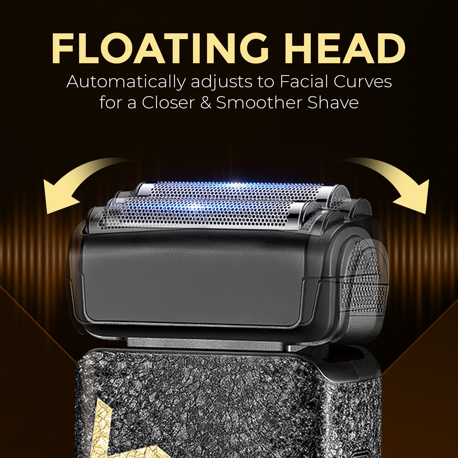 VGR V-374 Professional Foil Shaver | Super Trim Series | Cordless, Dual Foil, 150-Min Runtime