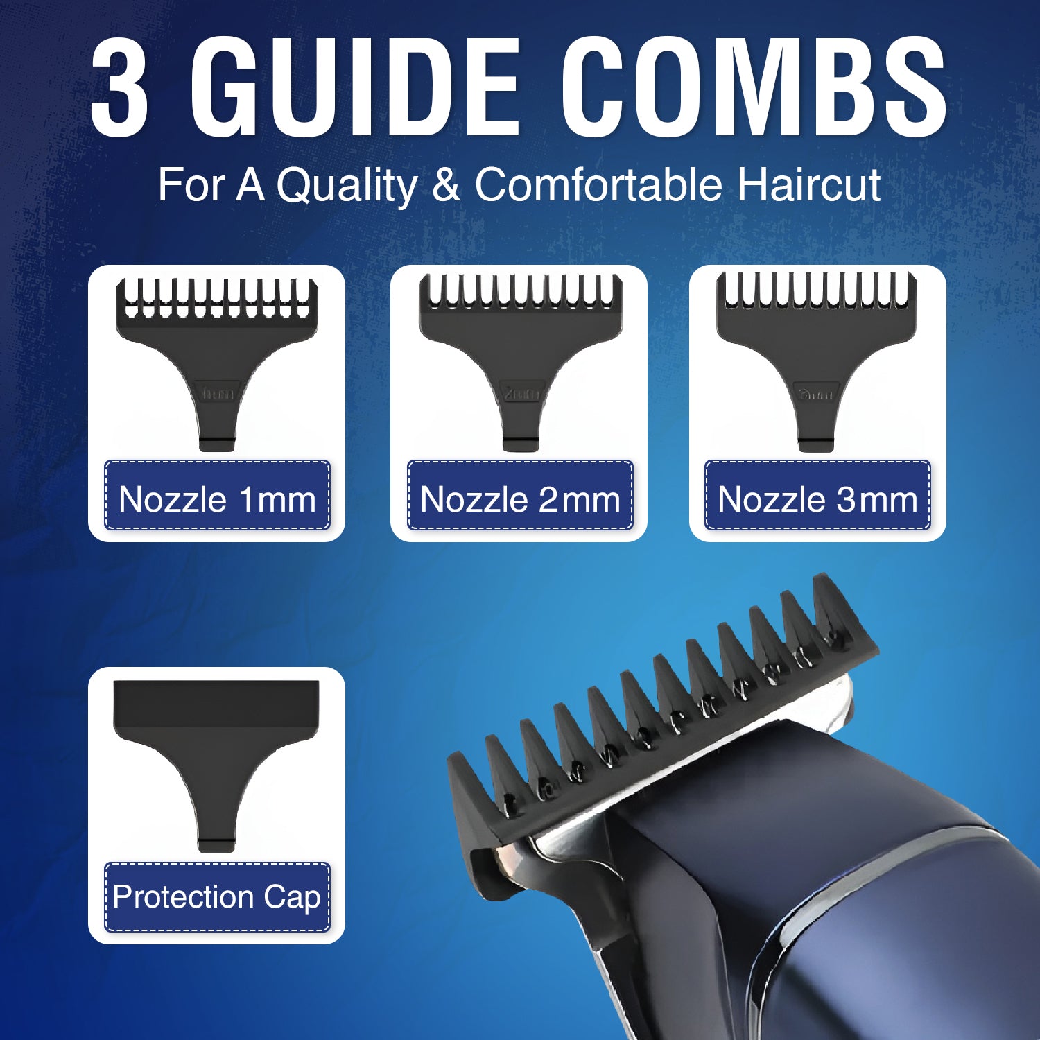 VGR V-986 Professional T-Blade Hair Trimmer – Sharp, Durable Blades for Precise Haircuts and Styles