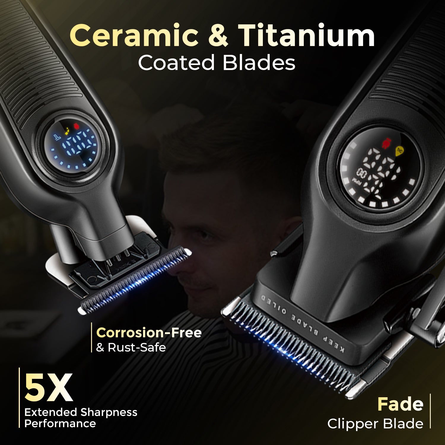 VGR V-196 & V-996 Professional Barber Combo