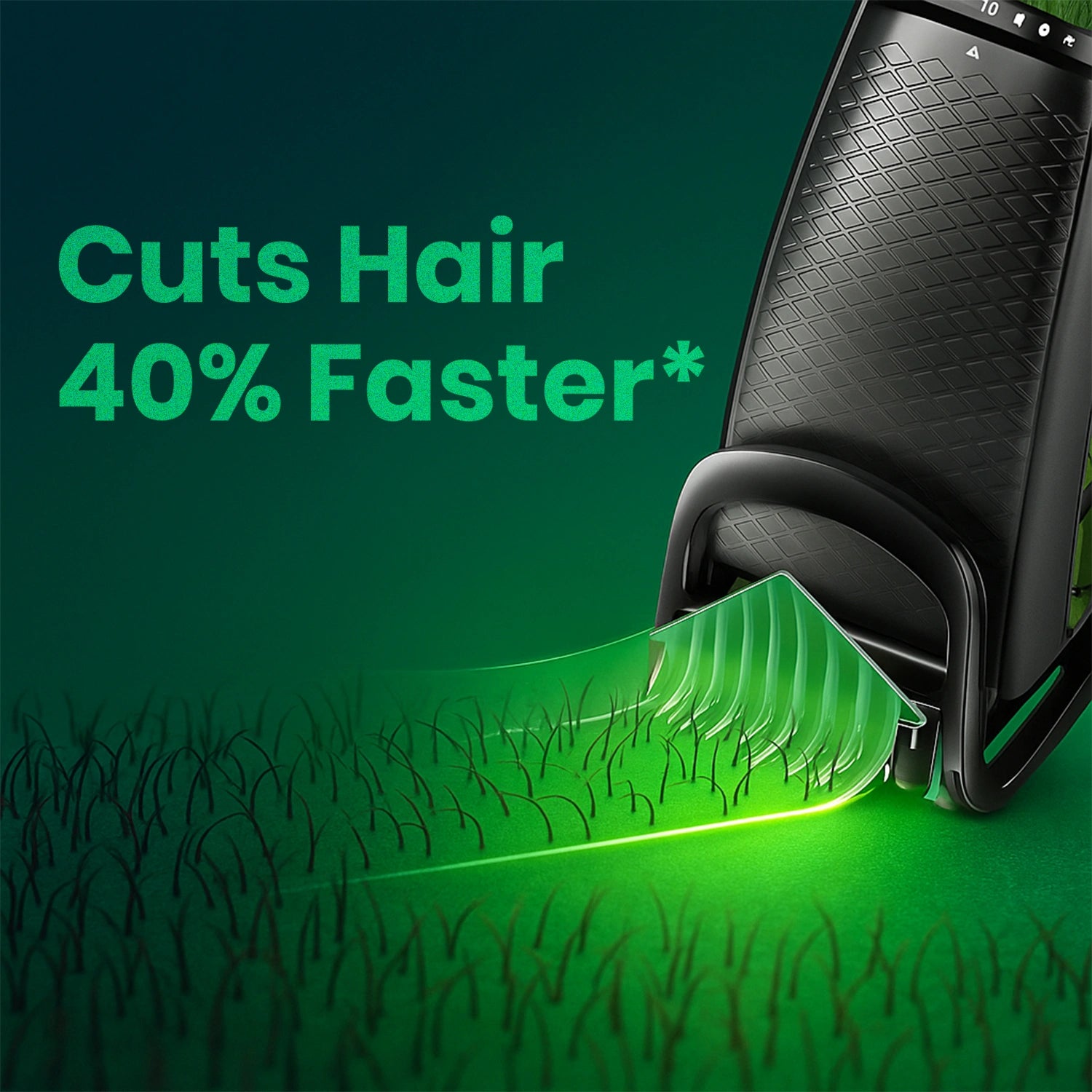 VGR V-053 Hair Trimmer For Men, Army Green