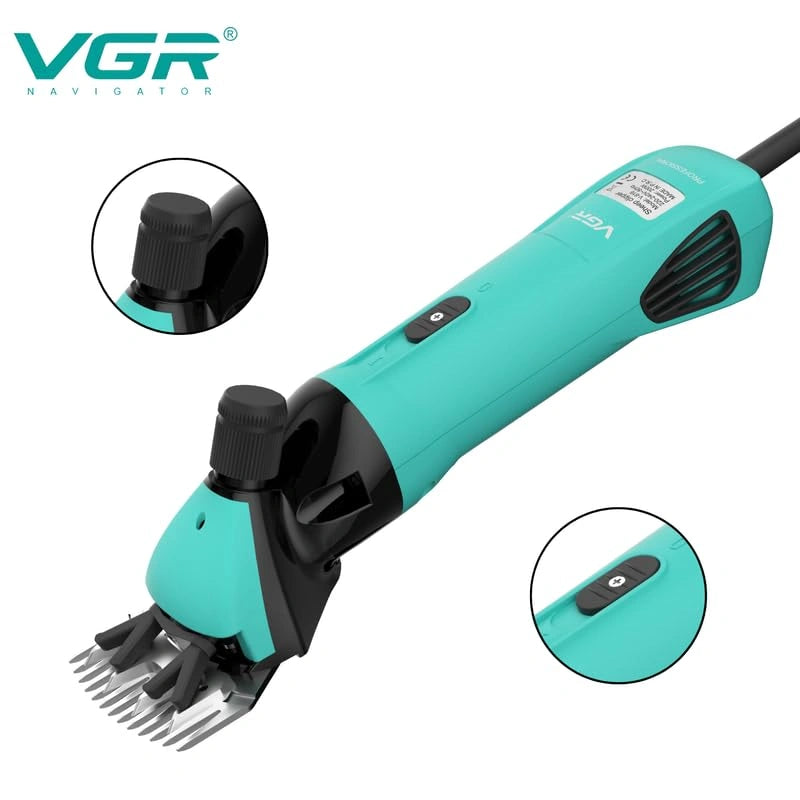 V-816 Professional Sheep-Goat Hair Cutting Clipper, Green Pet Hair Trimmer