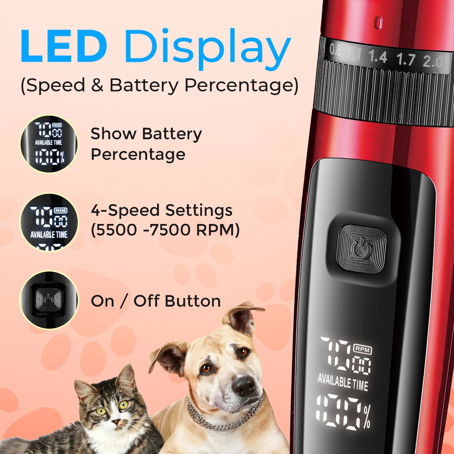 VGR V-240 Professional Pet Trimmer