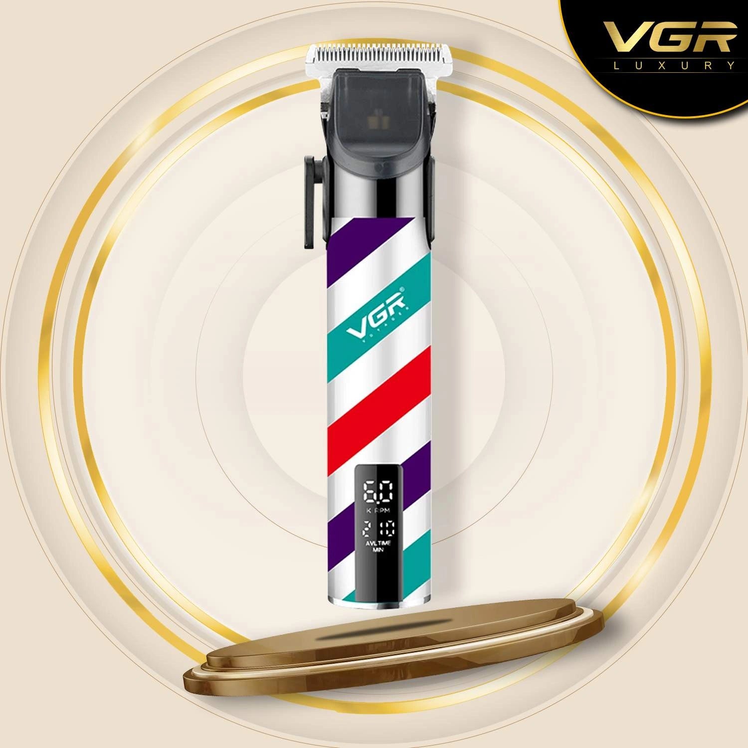 VGR V-692 Hair Clipper For Men, Multi Color