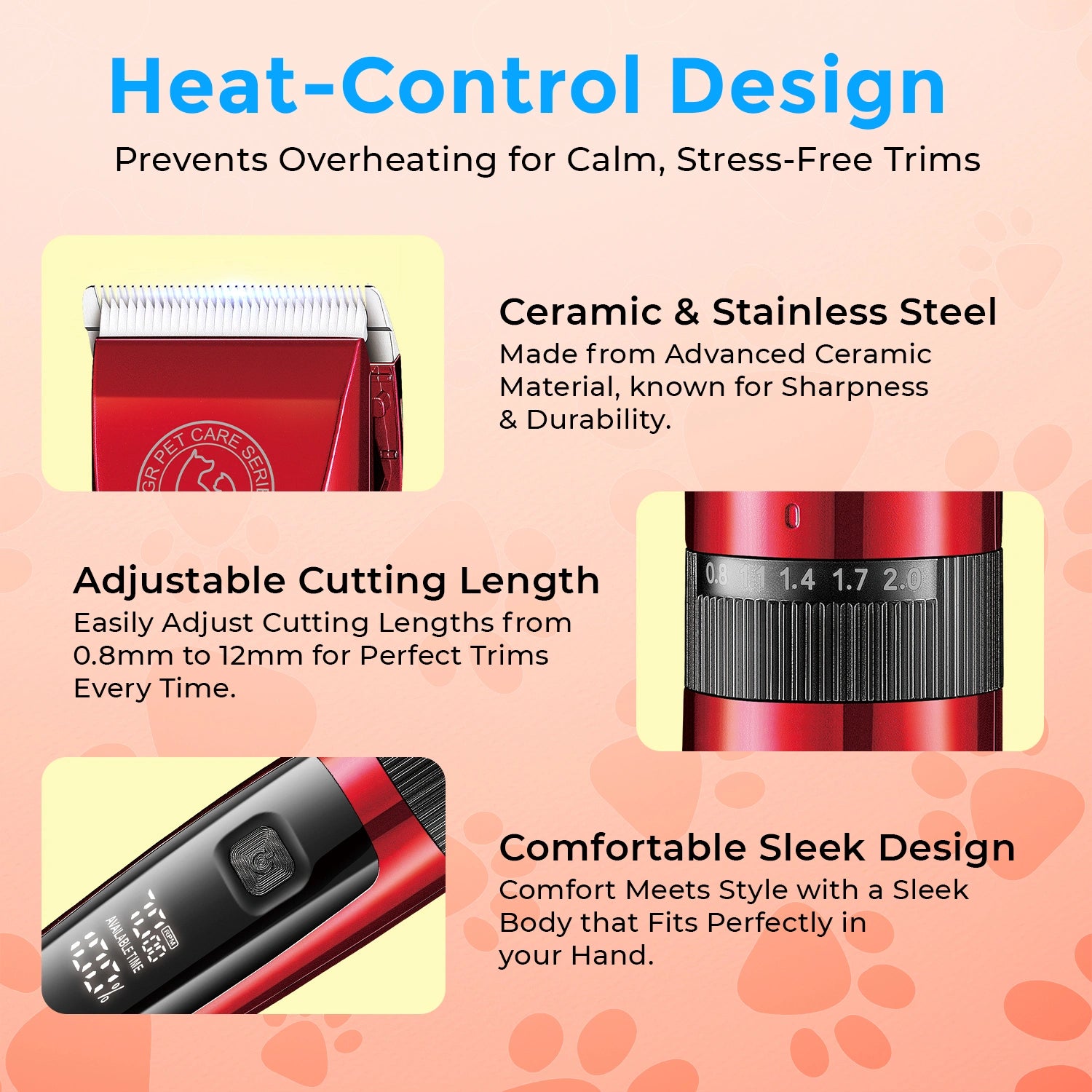 VGR V-240 Professional Pet Trimmer