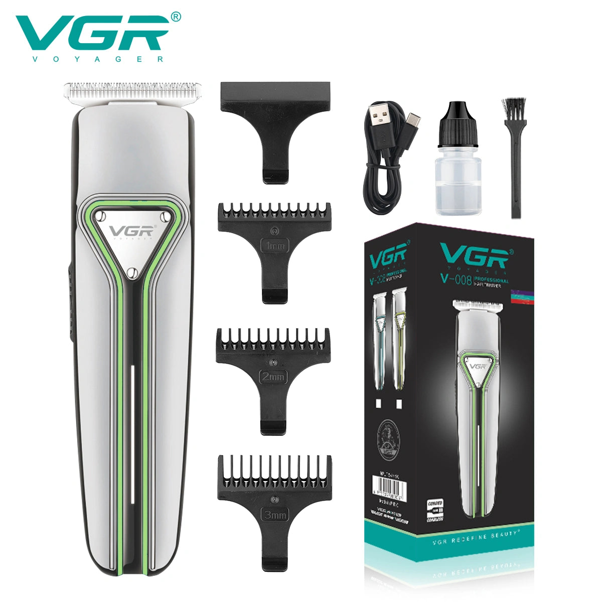 VGR V-008 Hair Trimmer For Men