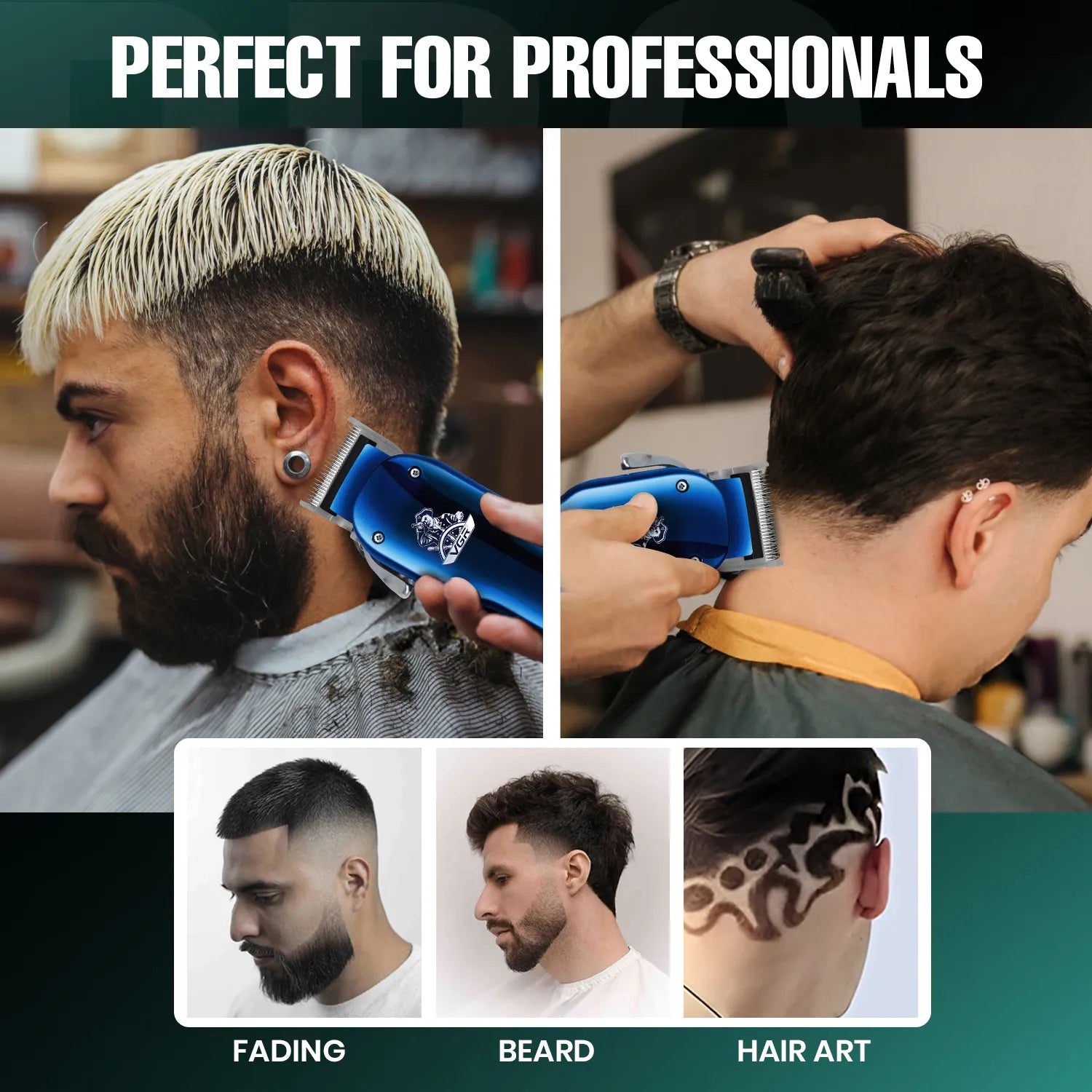 VGR V-679 Hair Clipper For Men