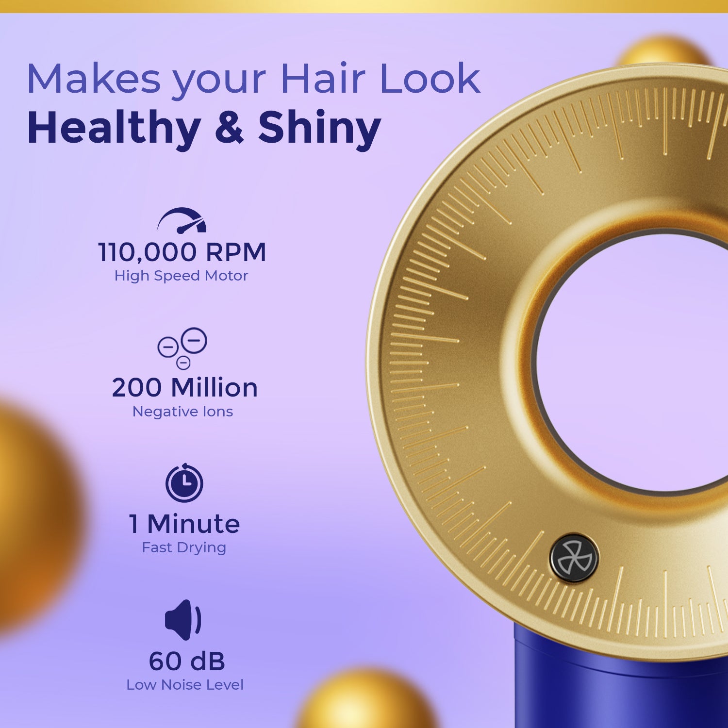 VGR V-445 Professional BLDC Hair Dryer