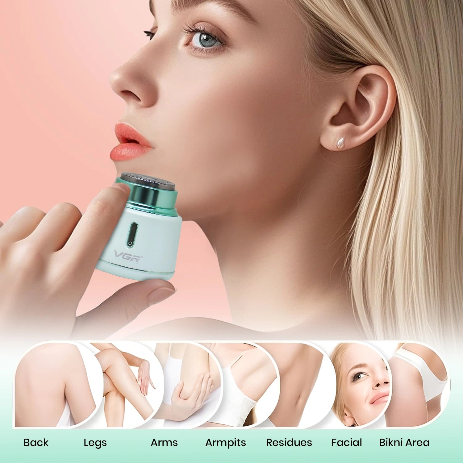 VGR V-737 Professional Lady Shaver