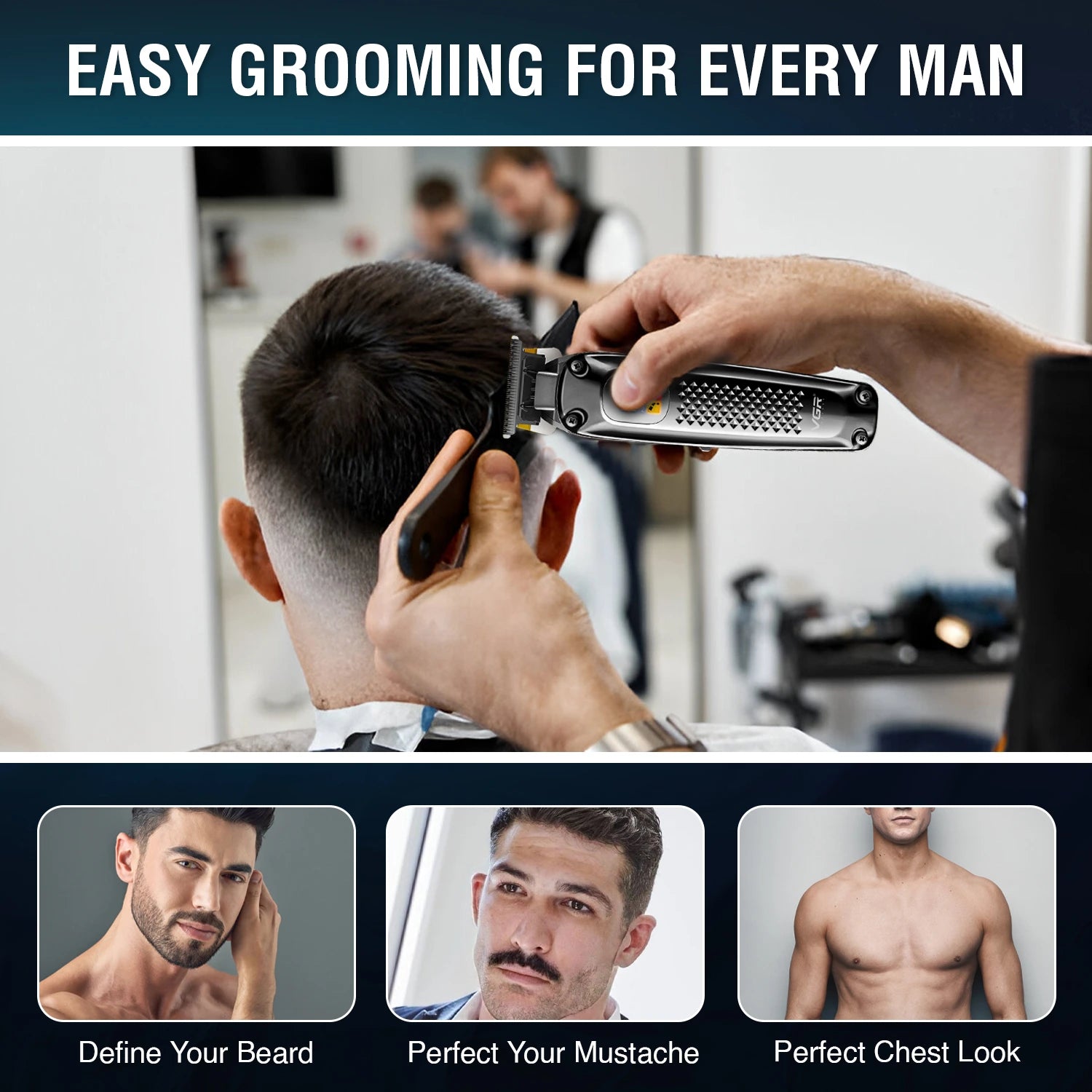 VGR VL-972 Limited Edition Hair Trimmer For Men