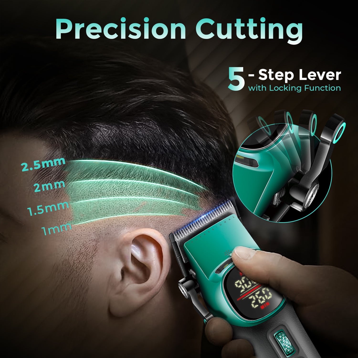 VGR V-885 S2 Rotafinity Pro 2 in 1 Barber Set