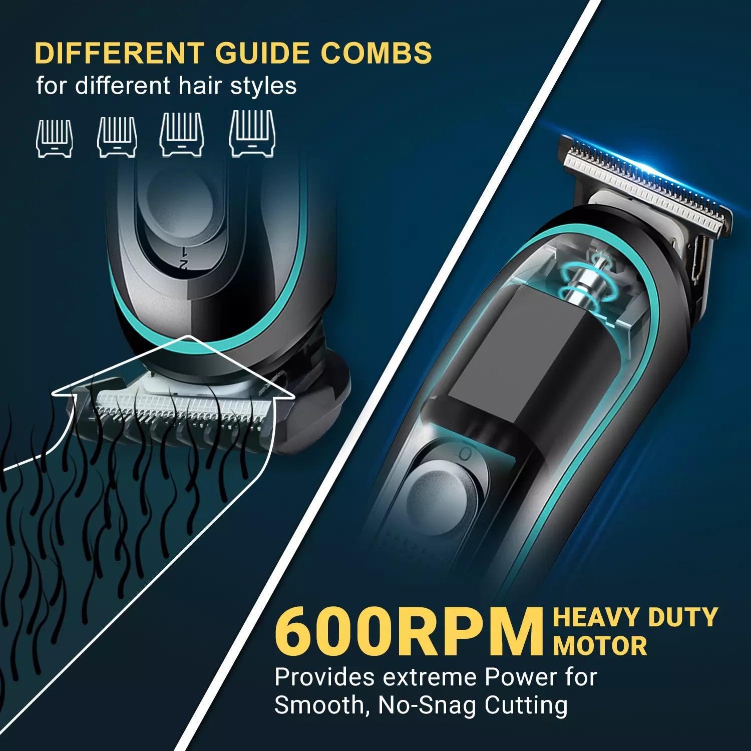 VGR V-055 Hair Trimmer For Men, Black