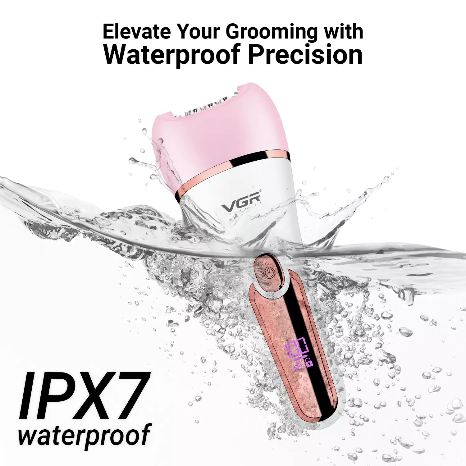 VGR V-733 Professional 6 In 1 Lady Care Set