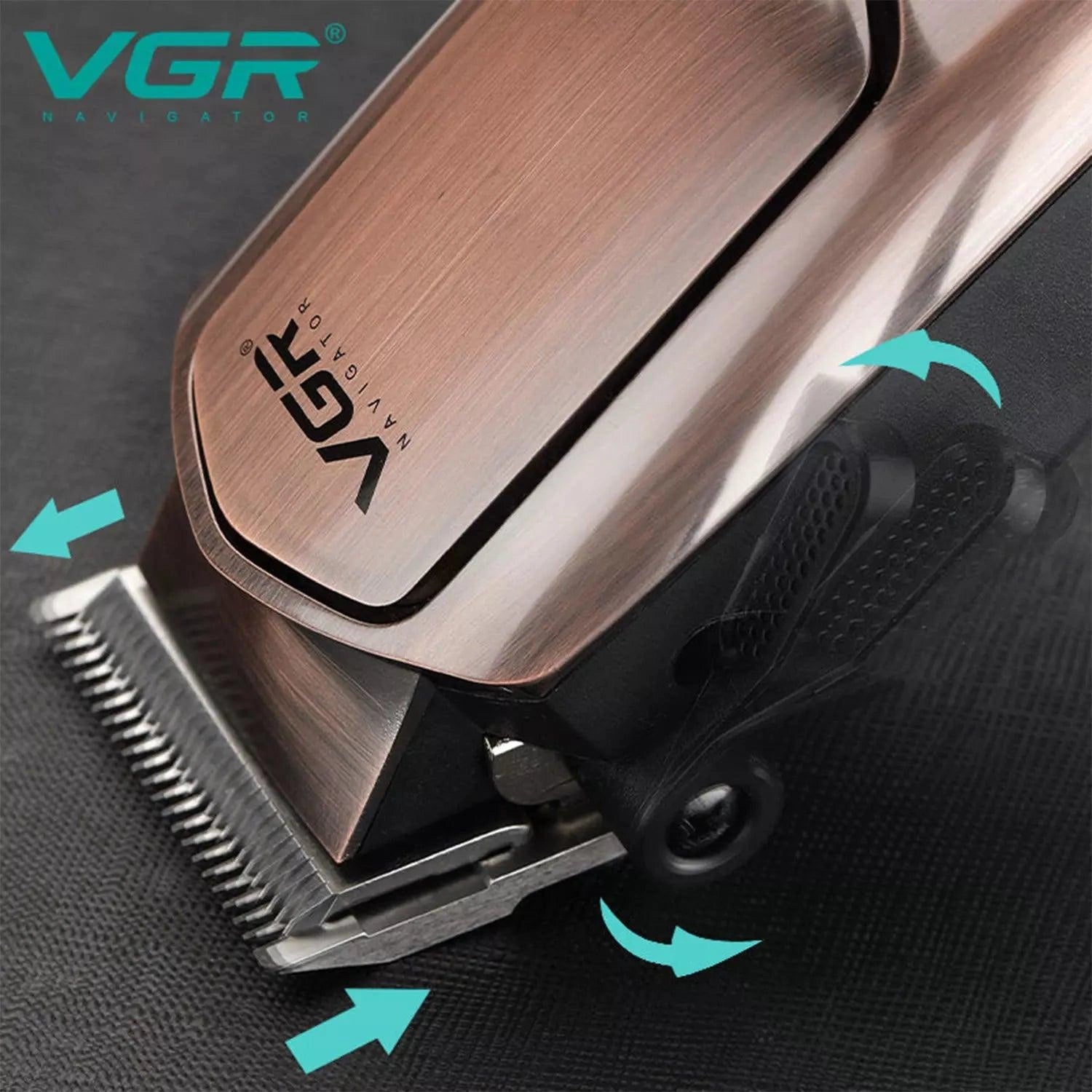 VGR V-131 Hair Clipper For Men, Brown