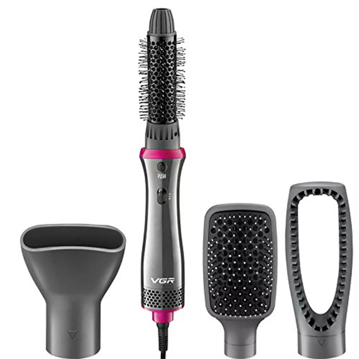 VGR V-408 Hair Straightener Grooming Kit, Grey