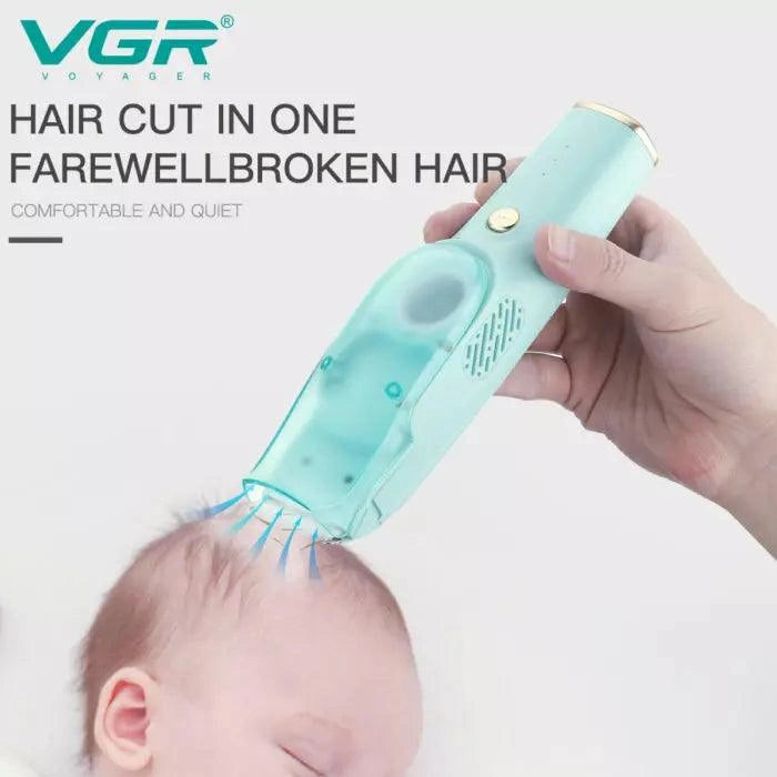 VGR V-151 Baby Vacuum Hair Clipper, Green
