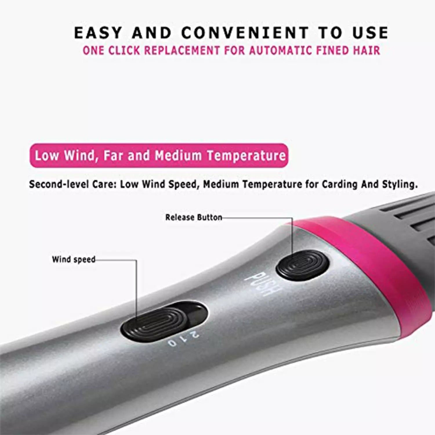 VGR V-408 Hair Straightener Grooming Kit, Grey