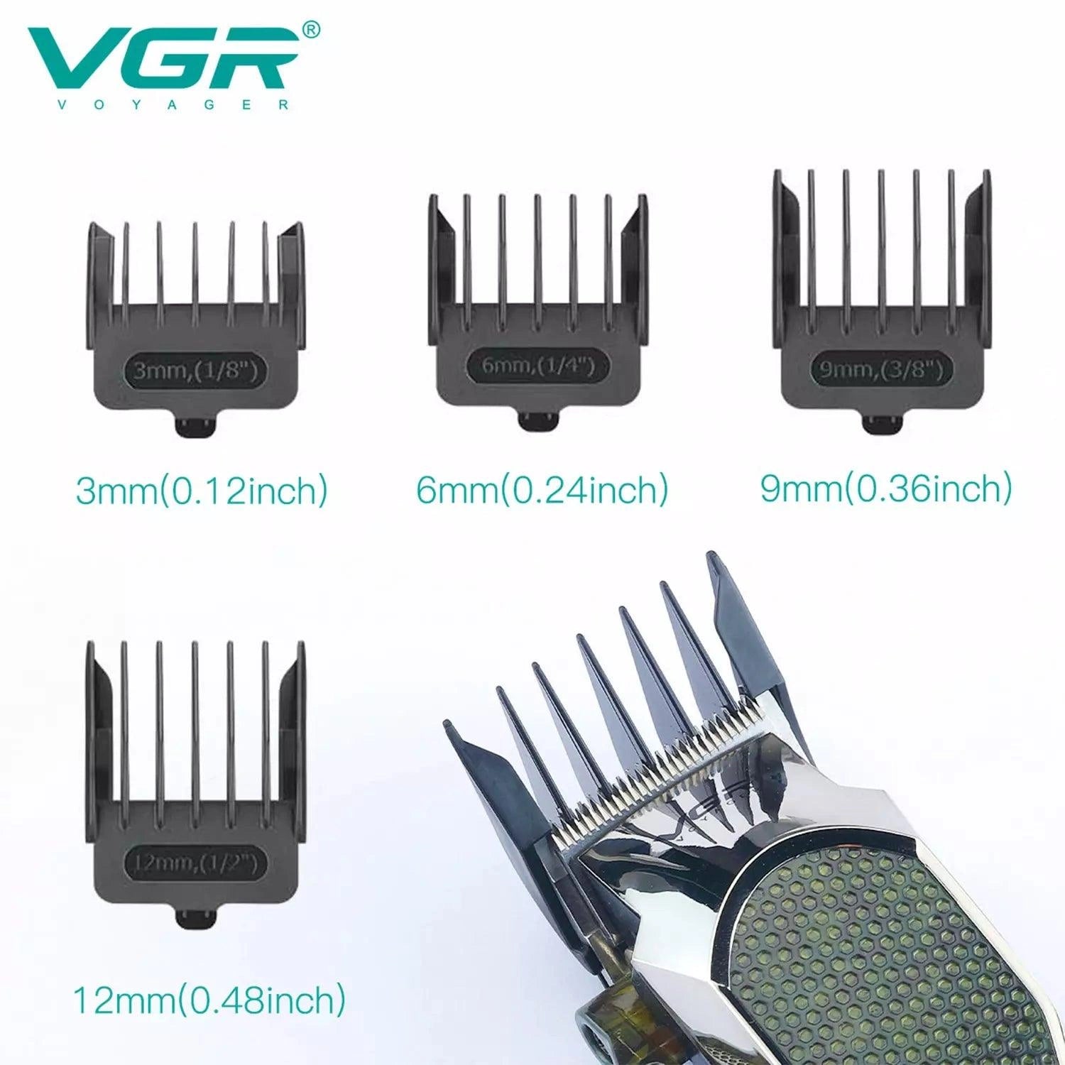 VGR V-299 Hair Clipper For Men, Army Green