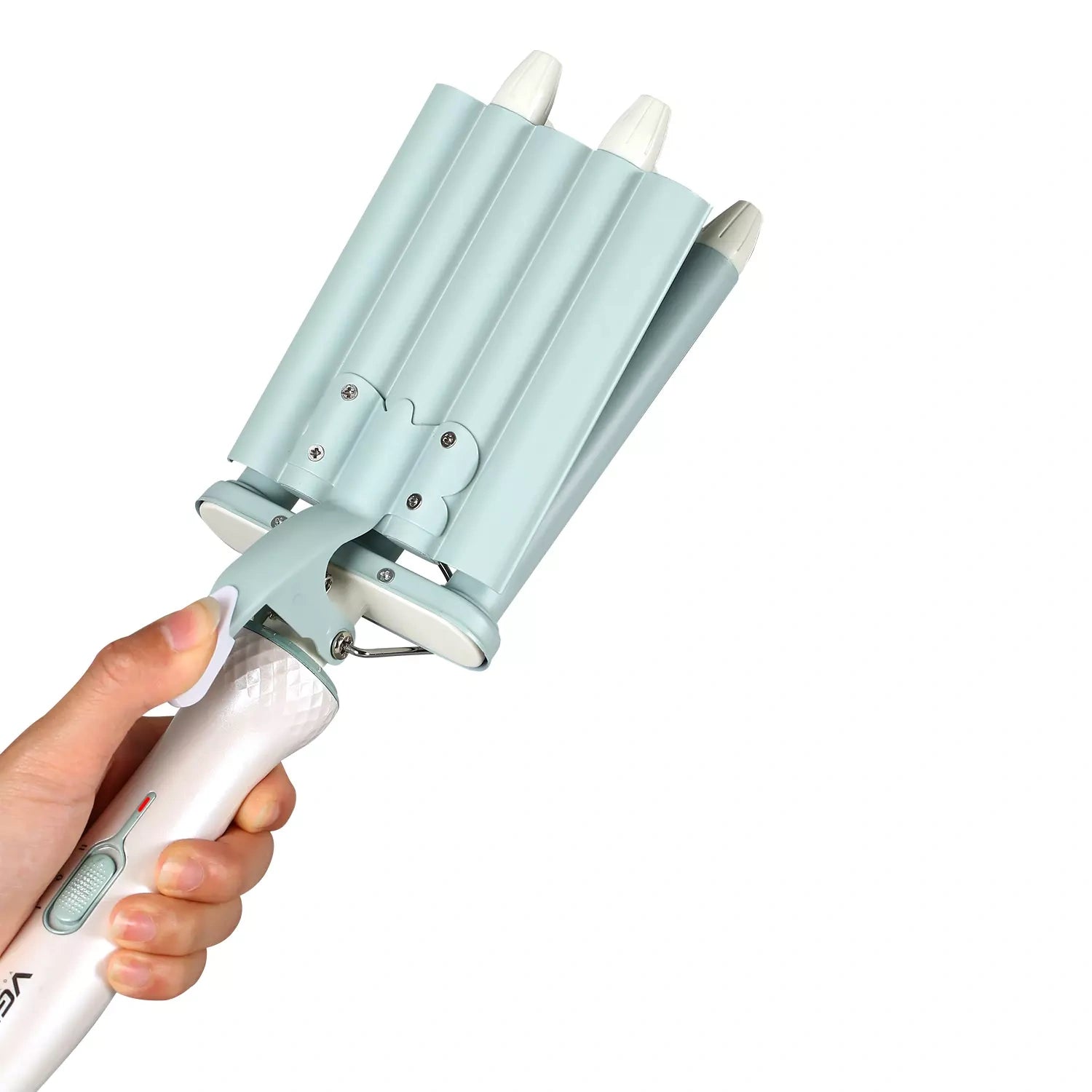 VGR V-597 5 Barrel Hair Curler For Women, Green