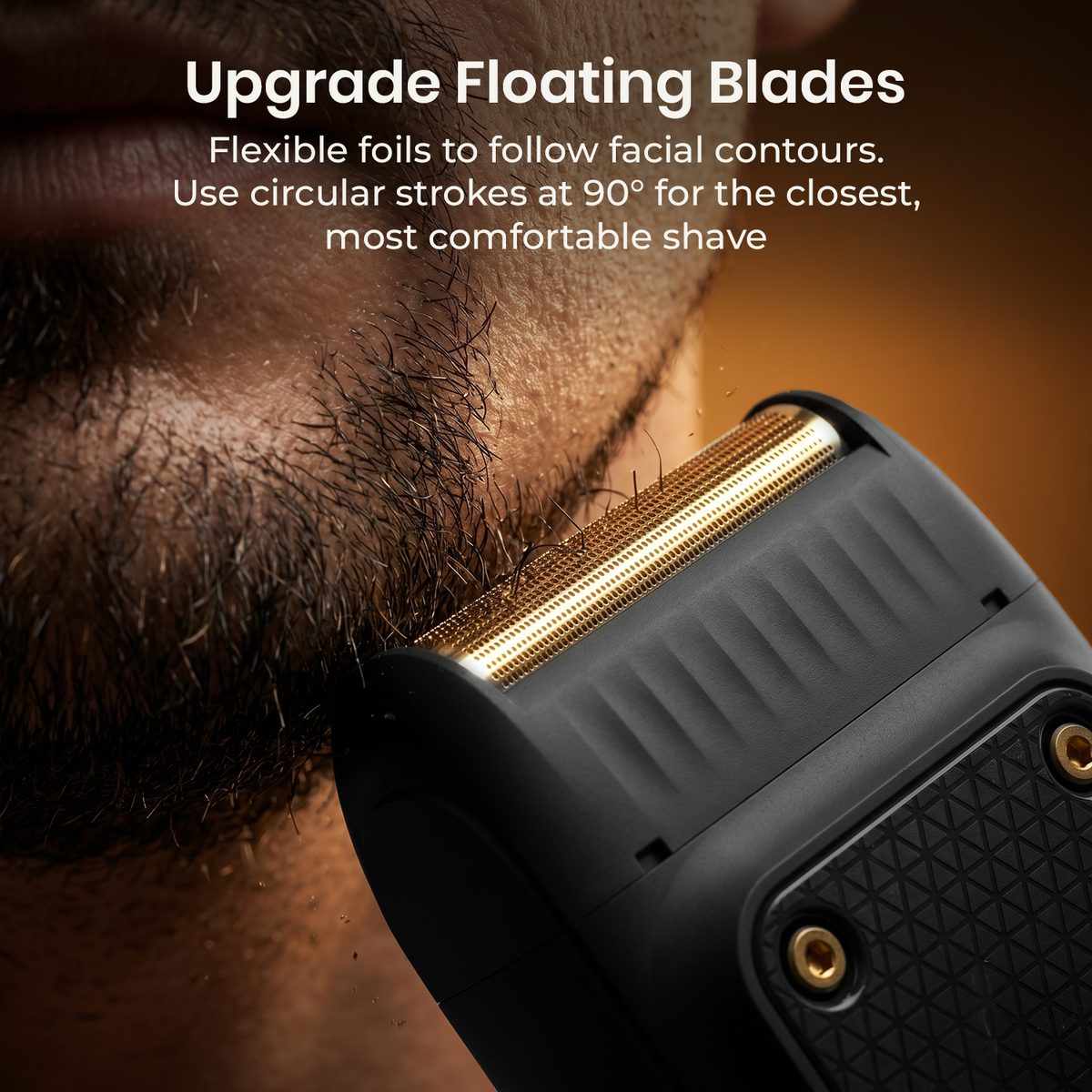 VGR V-353 2 In 1 Beard Shaver For Men, Black