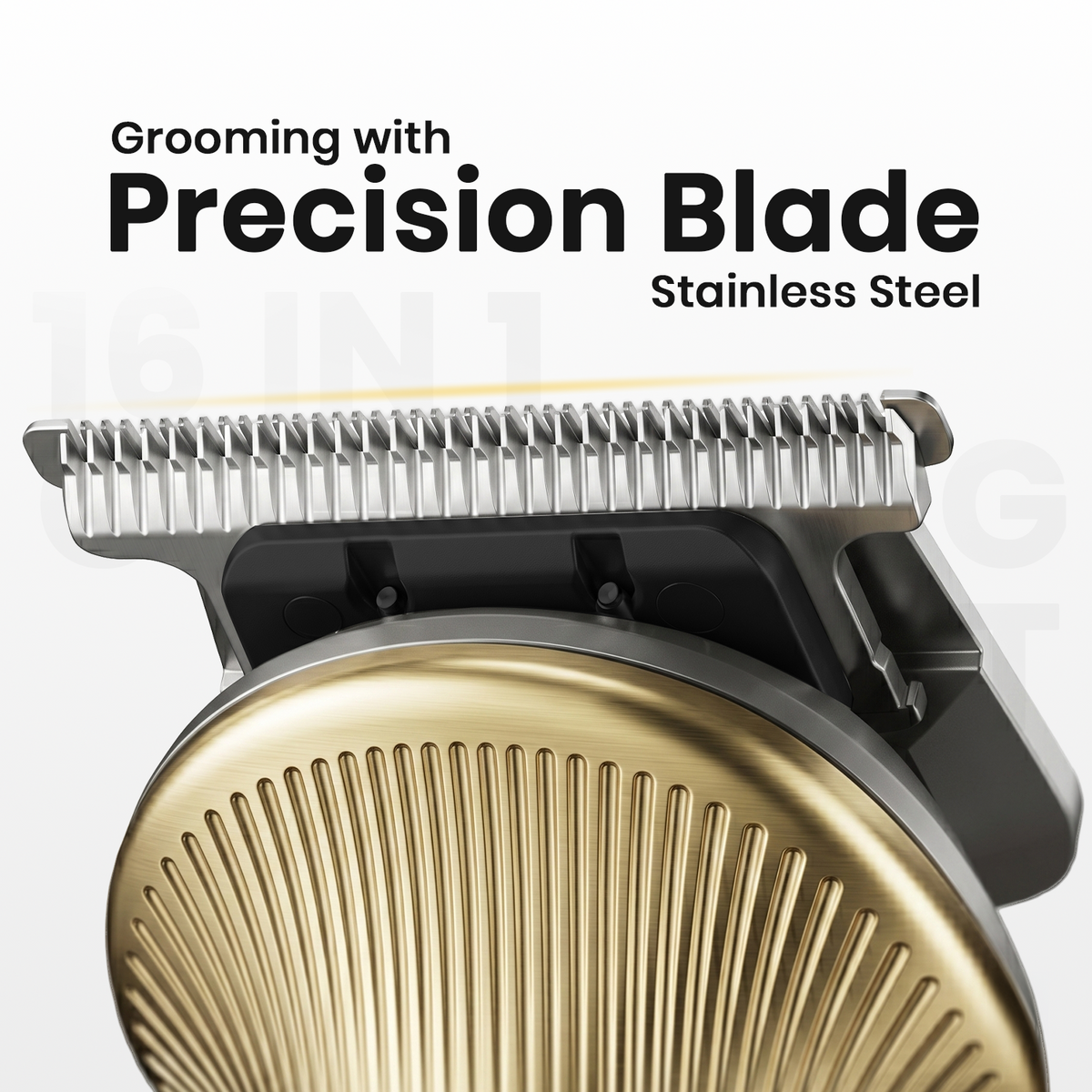 VGR V-106 Professional 6 in 1 Grooming Kit For Men with 180 Min Runtime, Gold