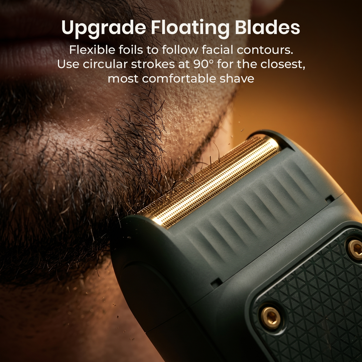 VGR V-353 Limited Edition 2 In 1 Beard Shaver For Men, Green