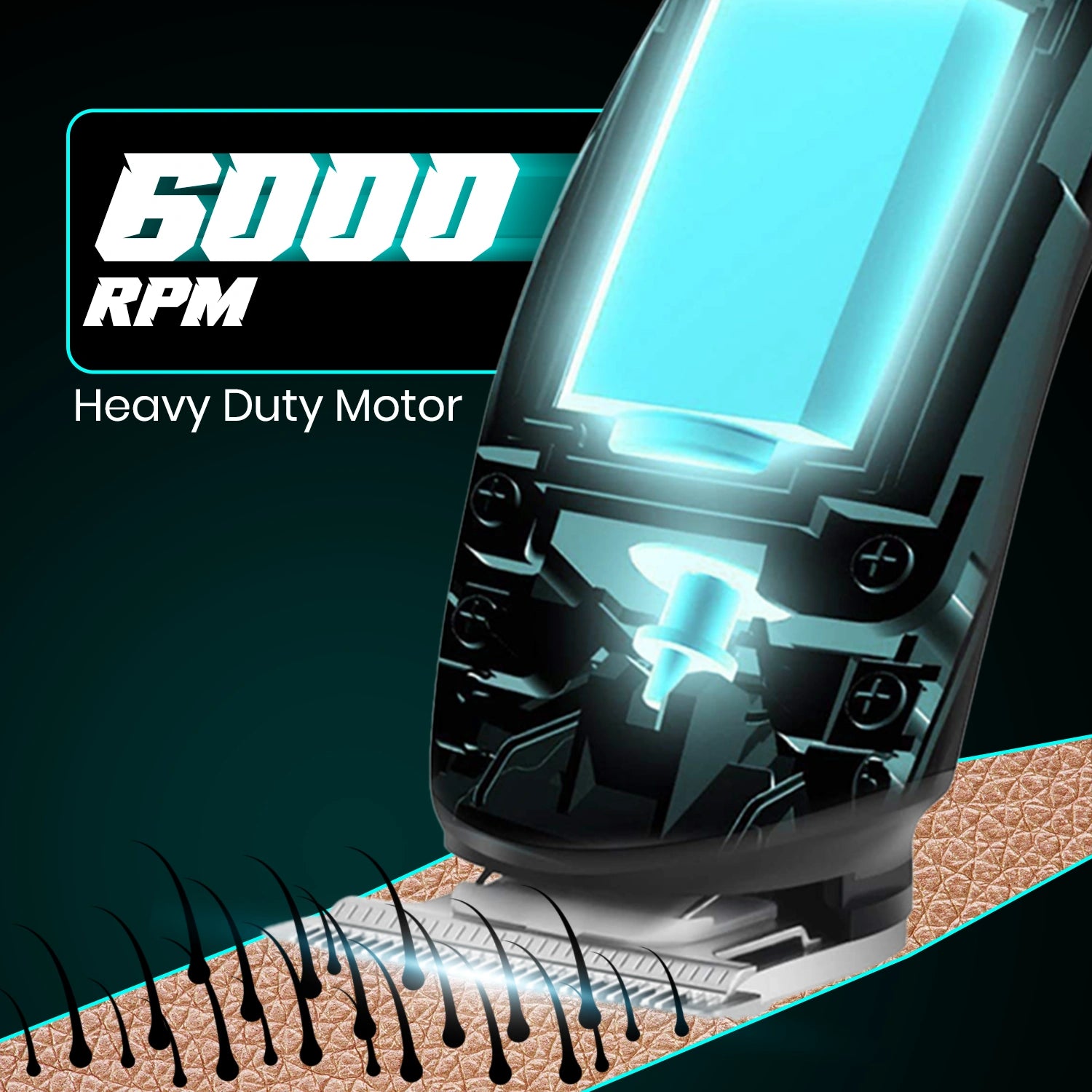 VGR V-055 Hair Trimmer For Men, Black