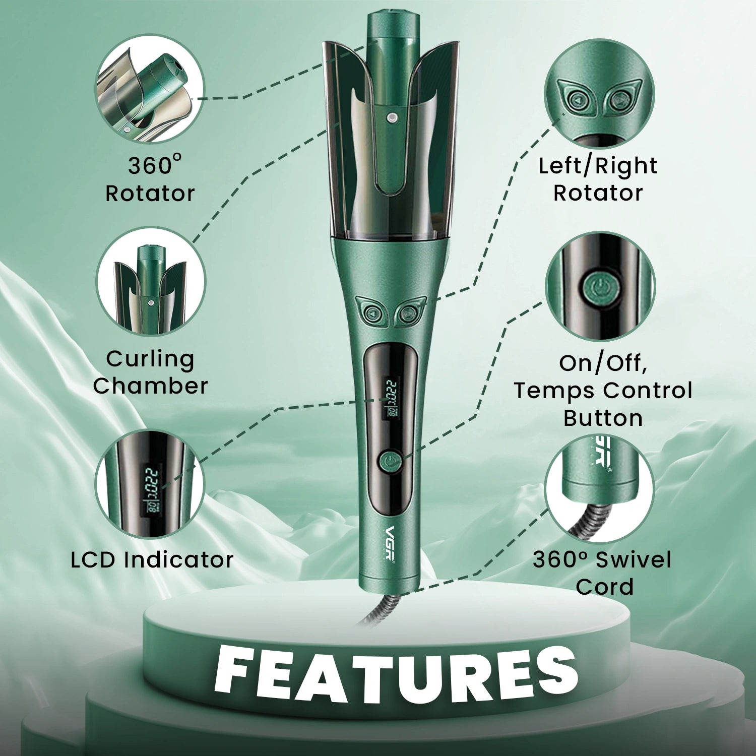 Automatic Hair Curler