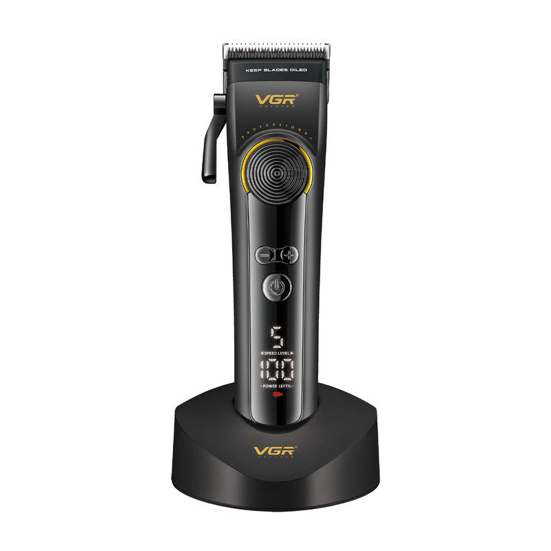 VGR V-199 Professional Hair Clipper with 180 Min Runtime, Black