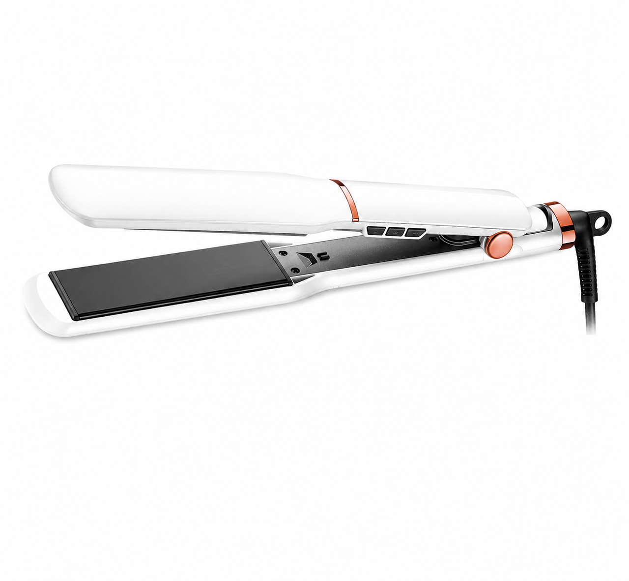 VGR V-519S Professional Hair Straightener with Ceramic Coated Plates, White