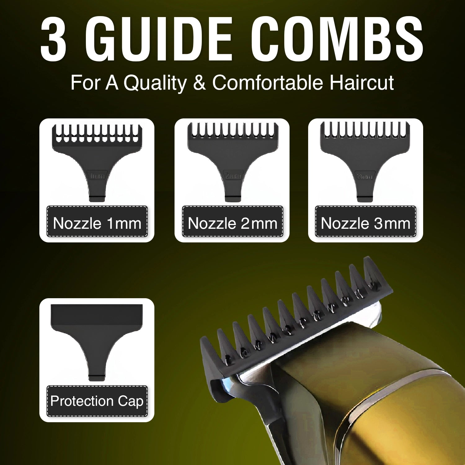 VGR V-986 Professional T-Blade Hair Trimmer – Sharp, Durable Blades for Precise Haircuts and Styles