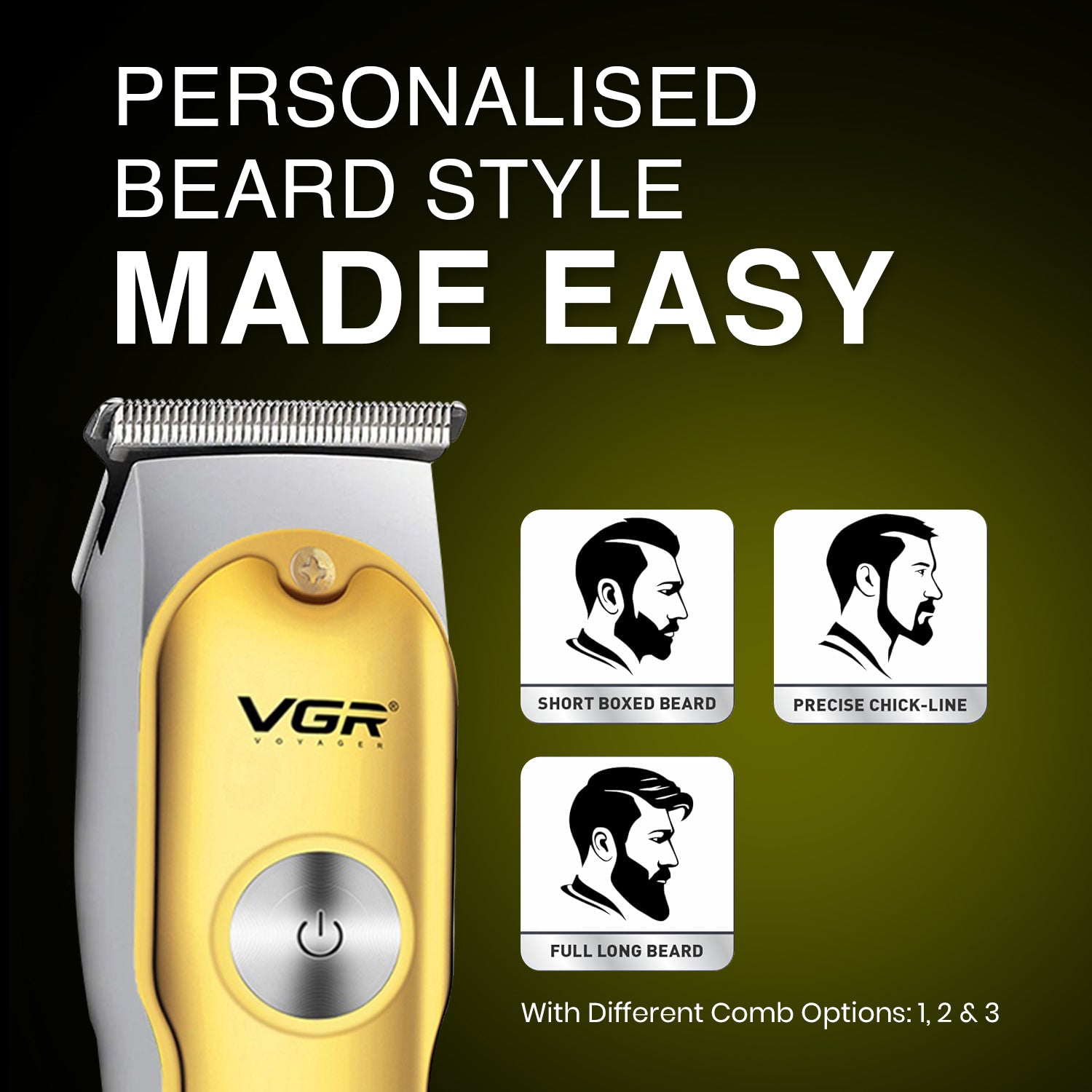 VGR V-290 Hair Trimmer For Men