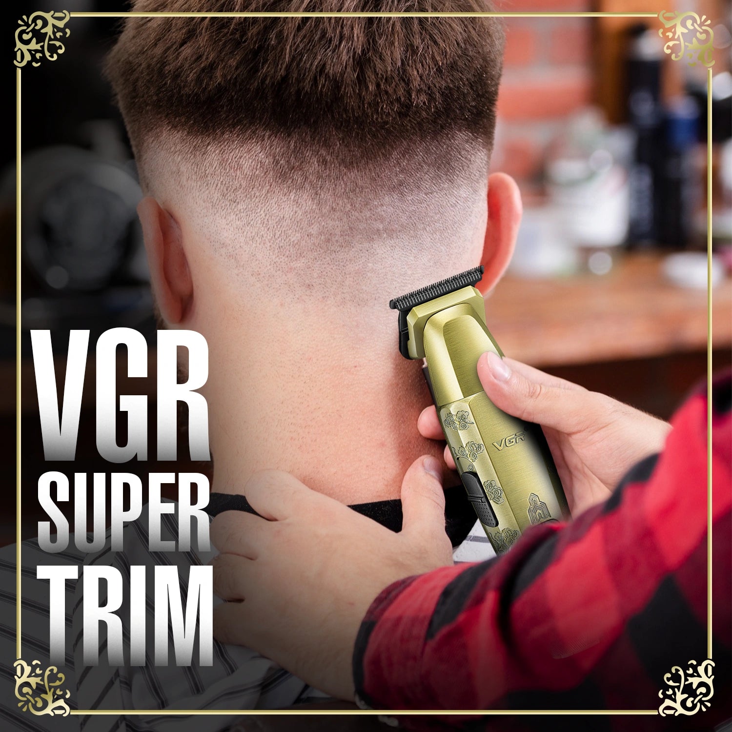 VGR V-265 Professional Hair Trimmer With Super Trim for Men