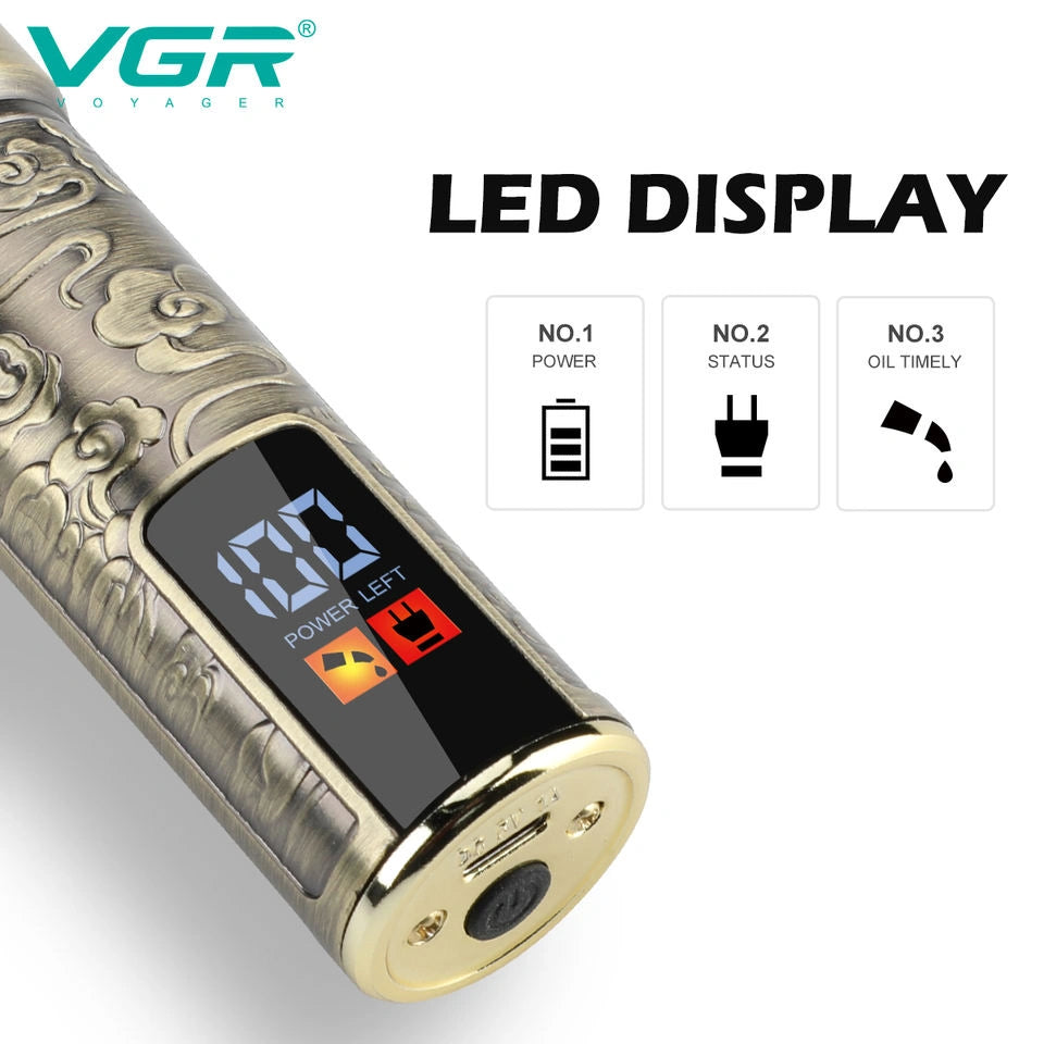 VGR V-073 Hair Trimmer For Men, Gold
