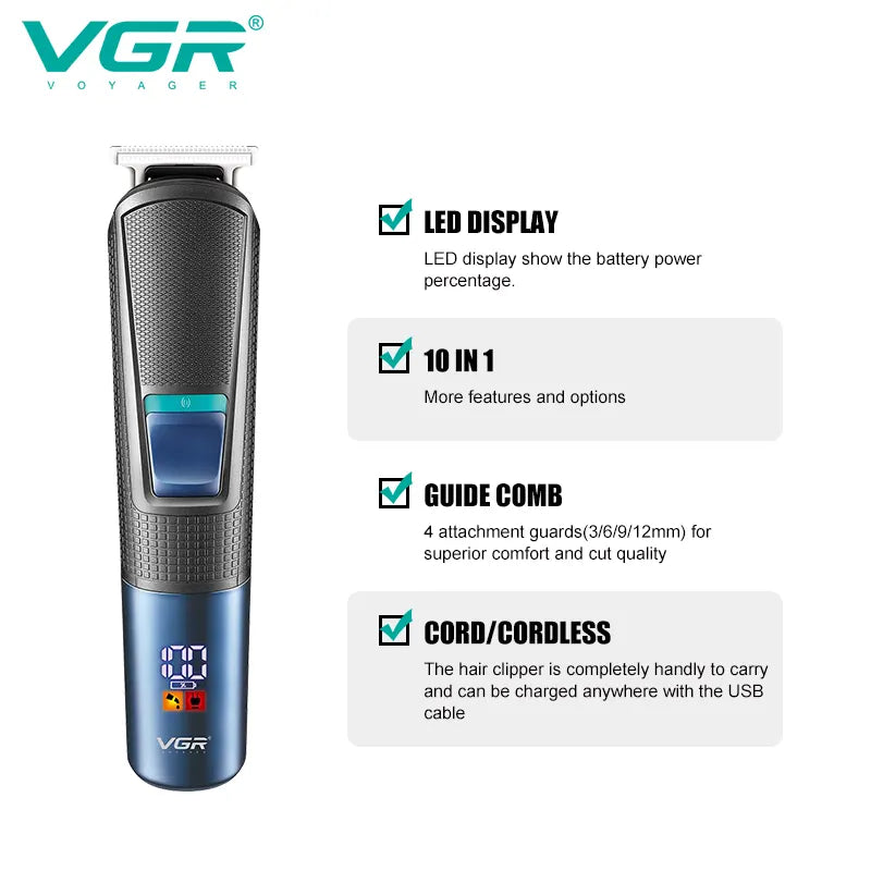 VGR V-108 Grooming Kit For Men