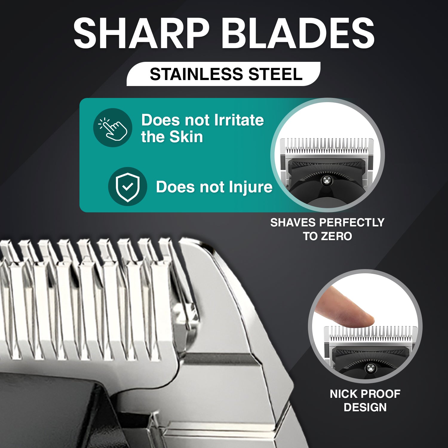 VGR VL-118 Limited Edition Hair Clipper For Men, Black