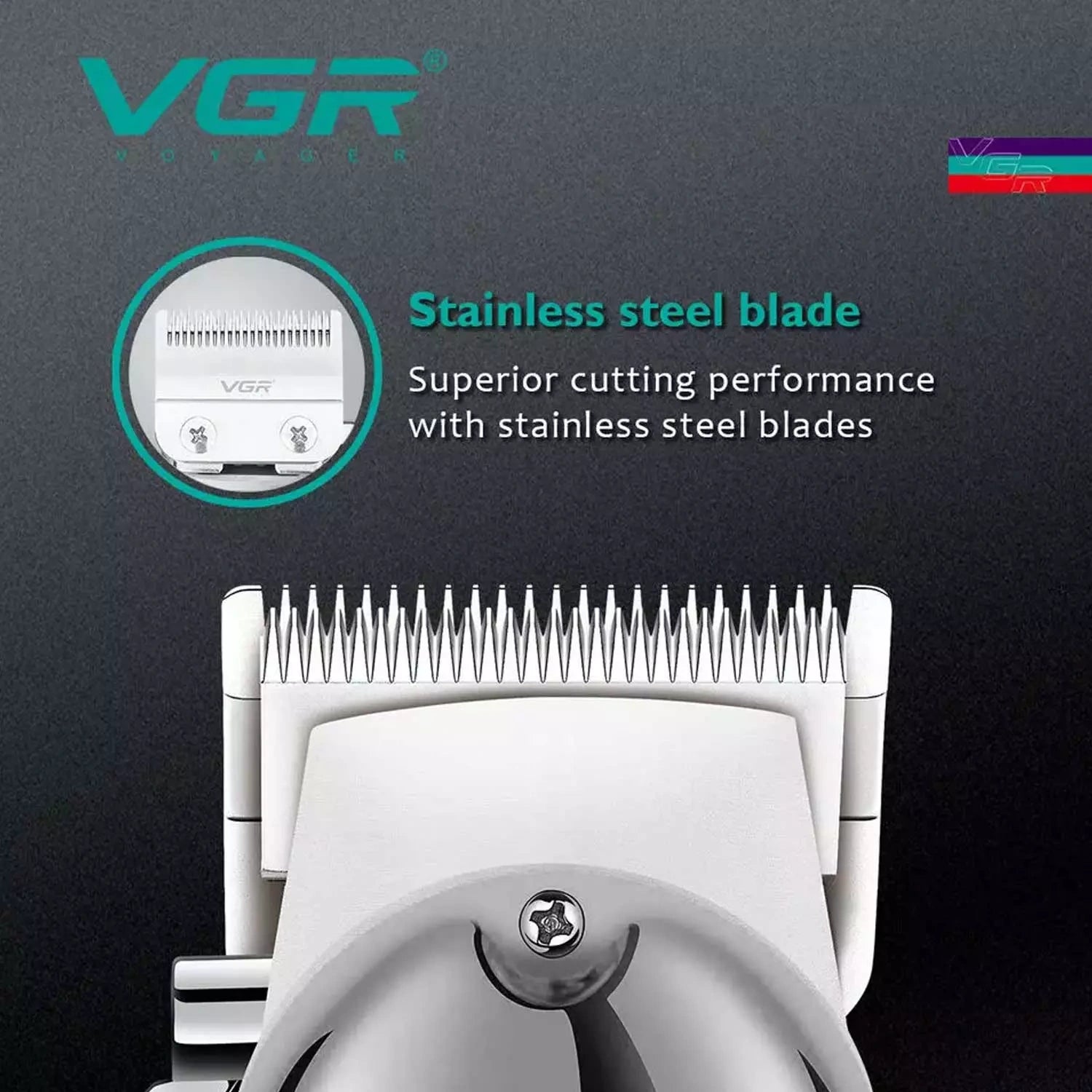 V-680- VGR V-680 professional salon series hair clipper trimmer