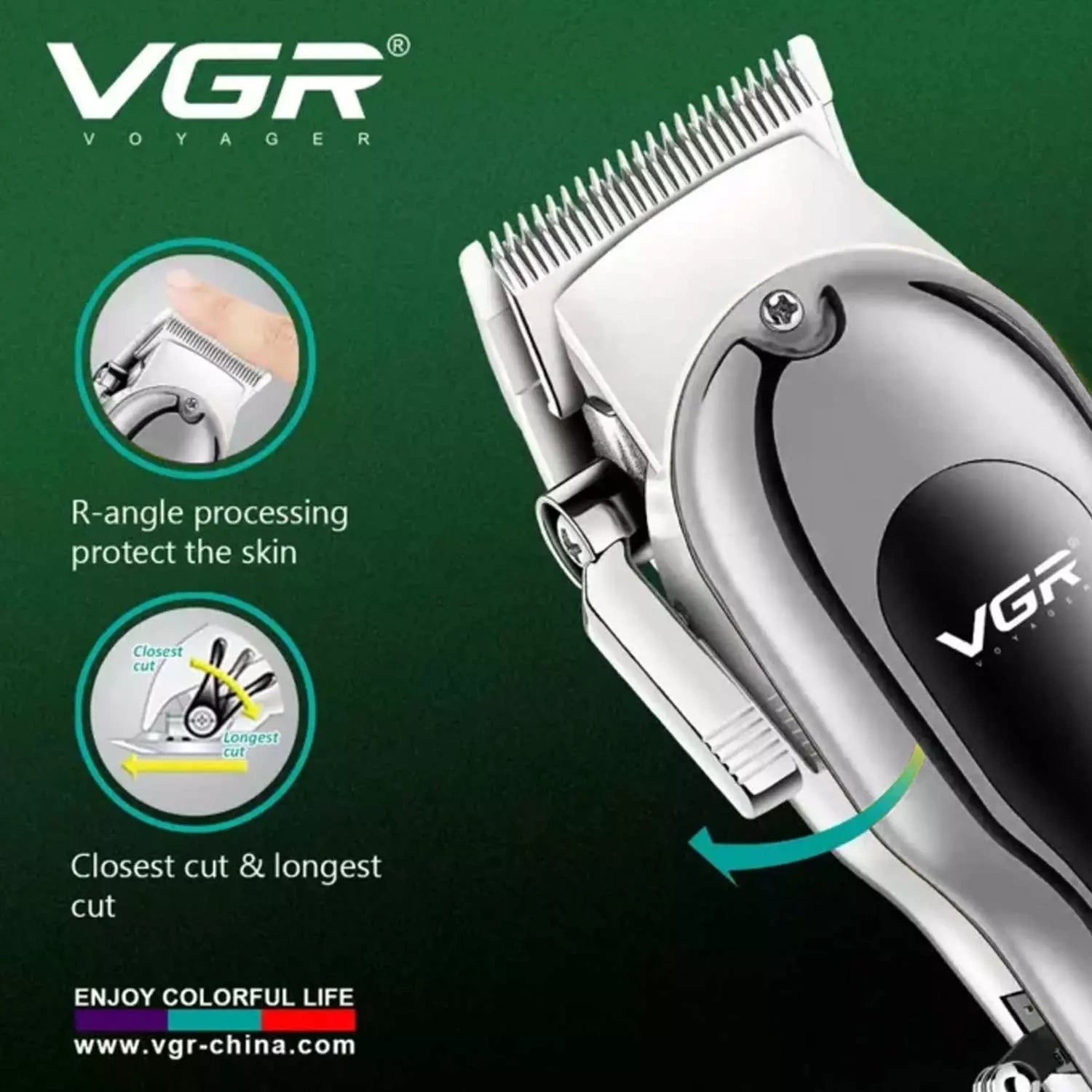 VGR V-680 professional salon series hair clipper trimmer